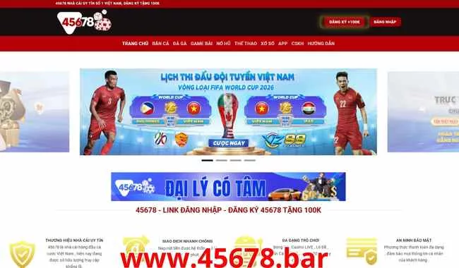 Top Các Website Cá Cược Hot Nhất Thuộc 45678